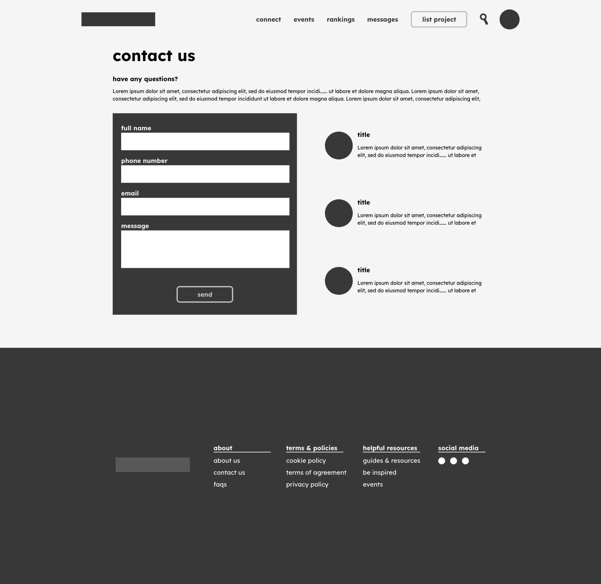 Contact Page